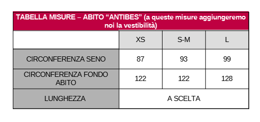 Abito "Antibes"