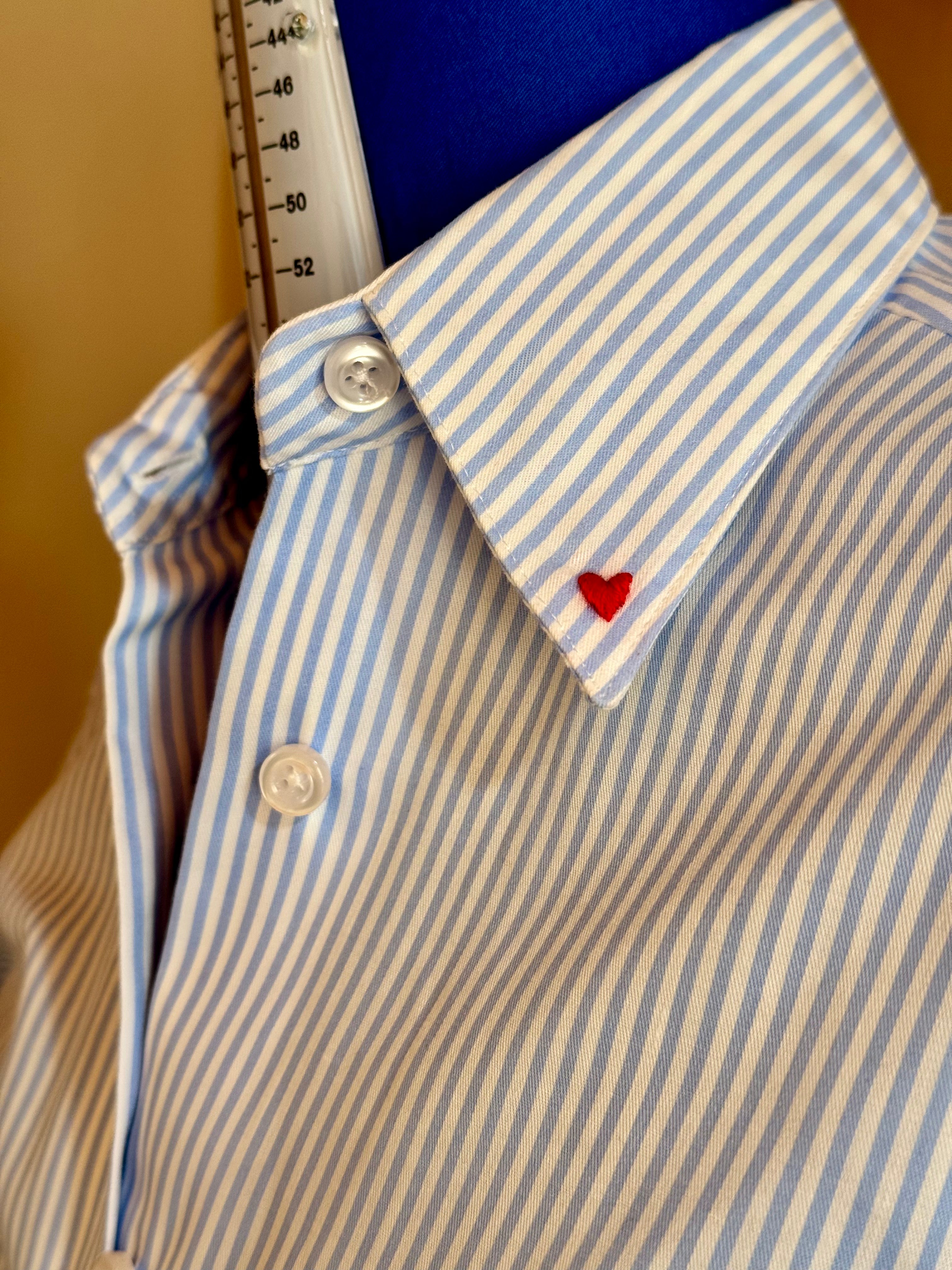 Set camicia Michi + pantaloncino Garda -Celeste