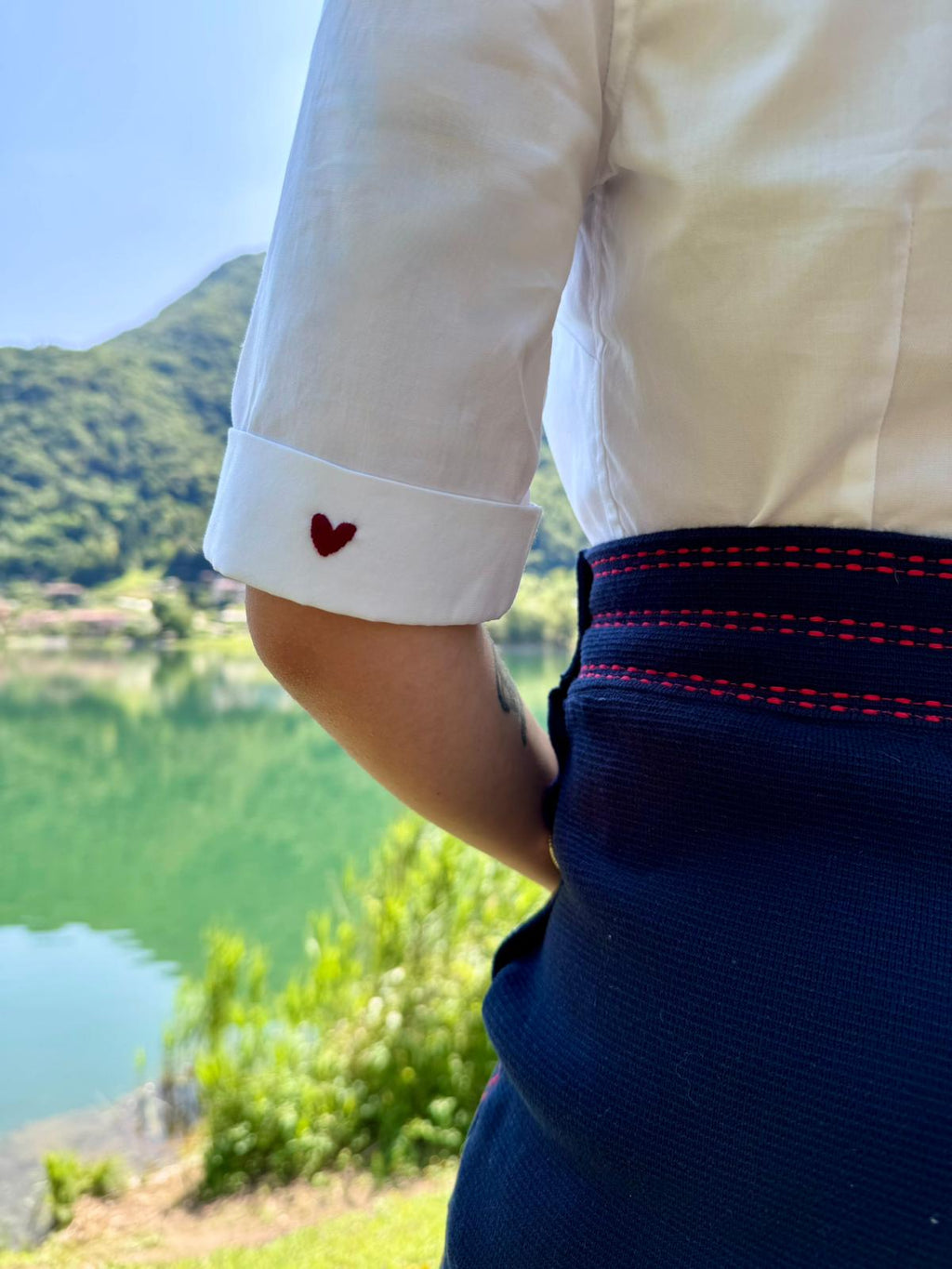 Camicia "Audrey" - Bianca