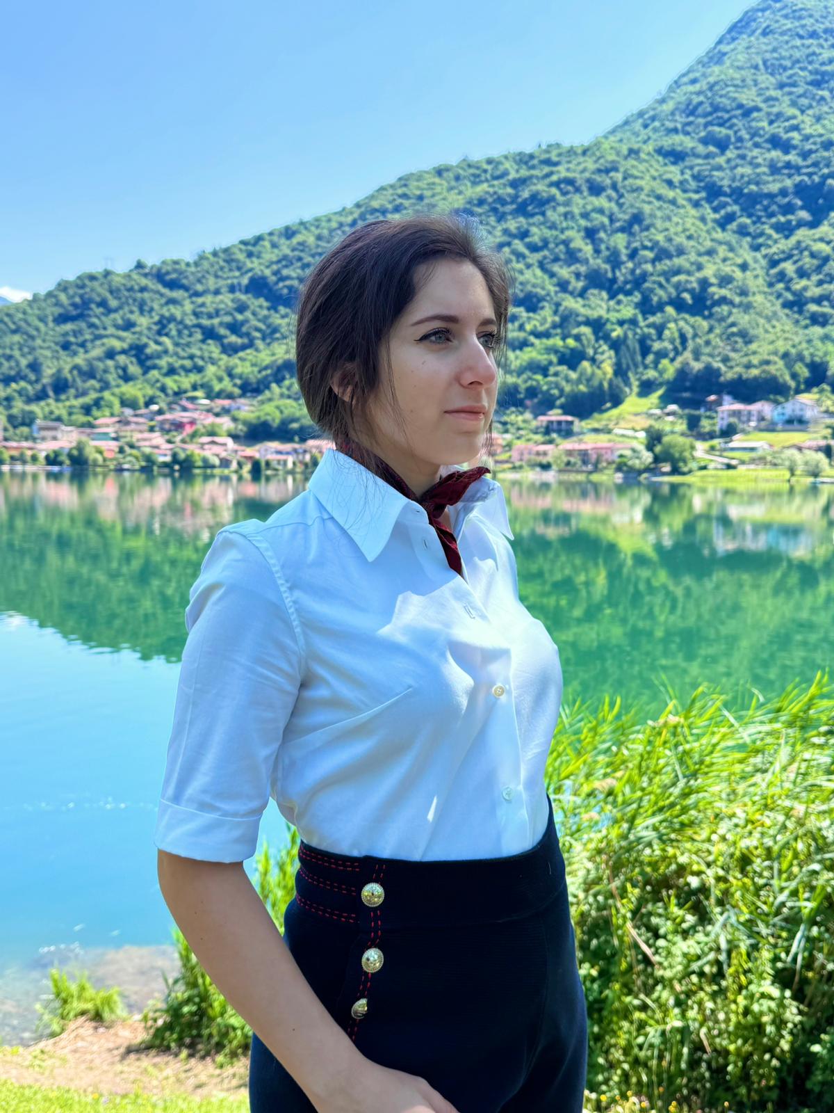 Camicia "Audrey" - Bianca