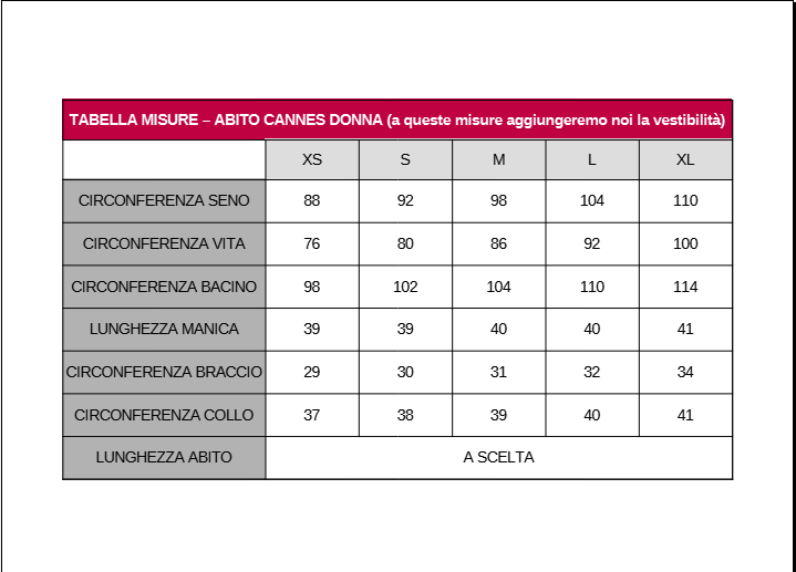 Abito Chemisier "Cannes"