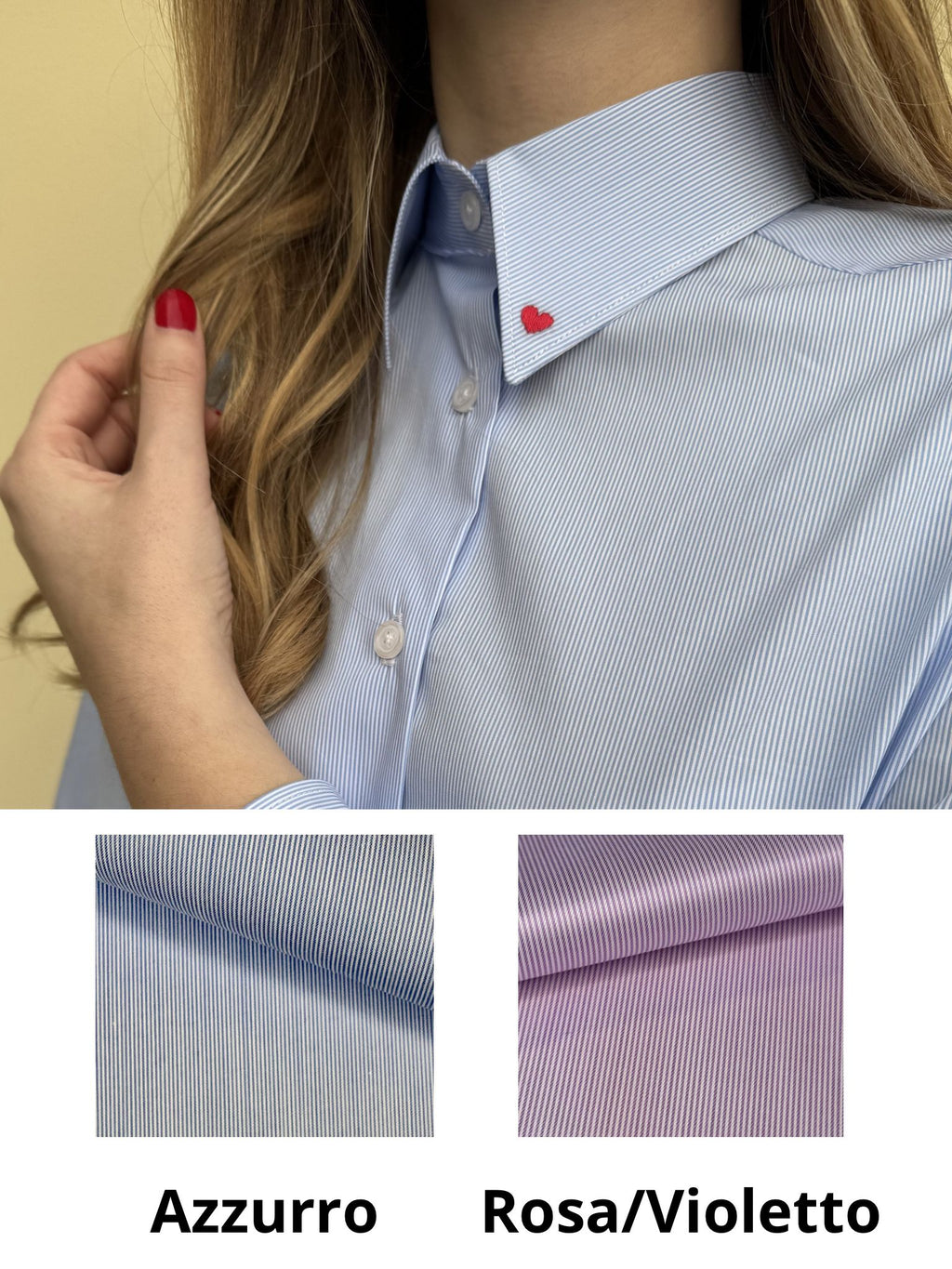 Camicia "Michi" - Riga fine