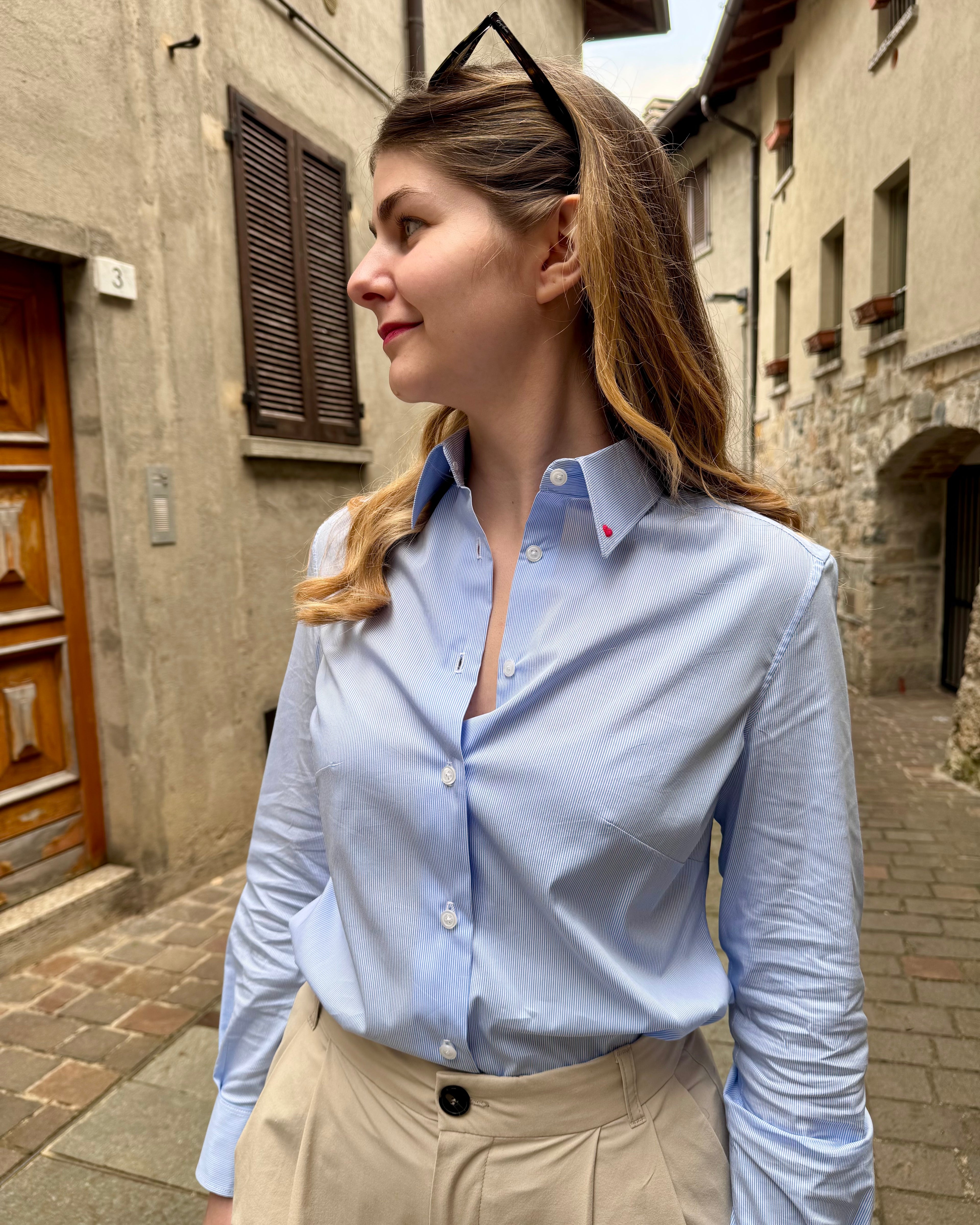 Camicia "Michi" - Riga fine